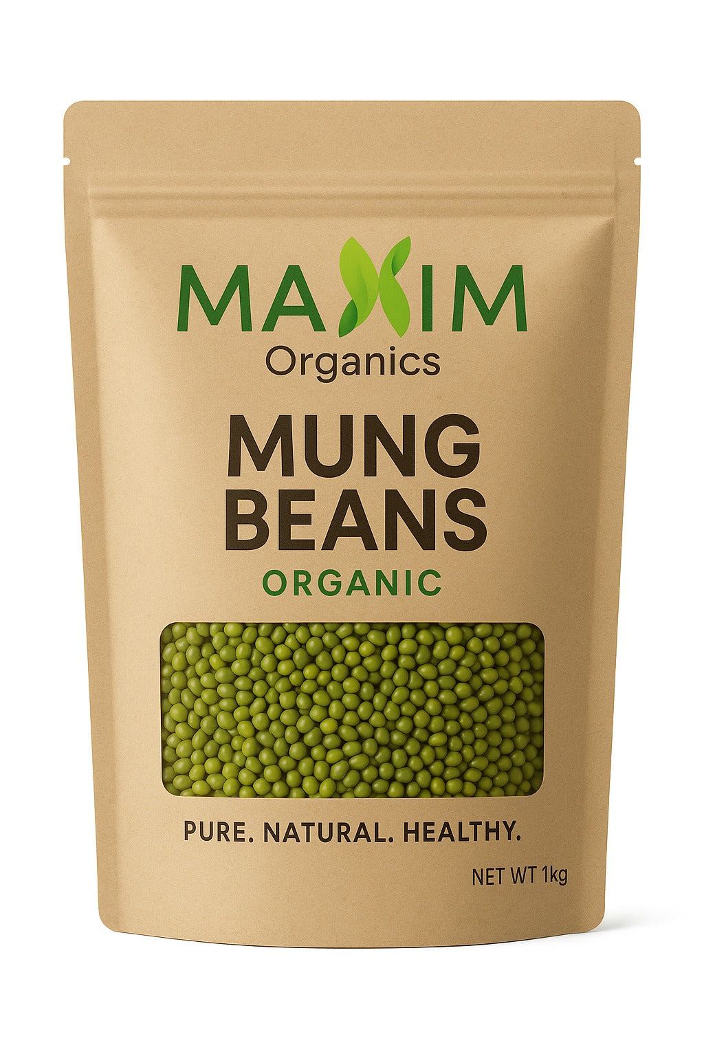 Maxim Organics Mung Beans – 100% Organic, Pure & Natural (1kg)