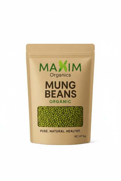 Maxim Organics Mung Beans – 100% Organic, Pure & Natural (1kg)