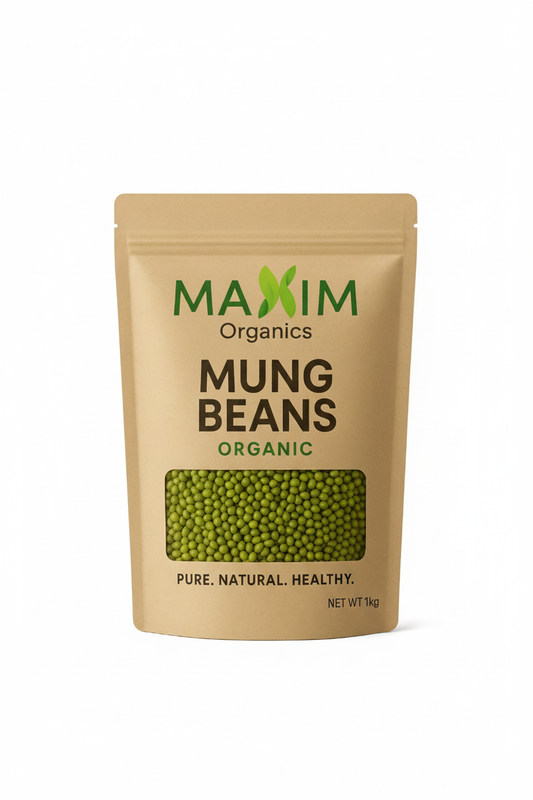 Maxim Organics Mung Beans – 100% Organic, Pure & Natural (1kg)