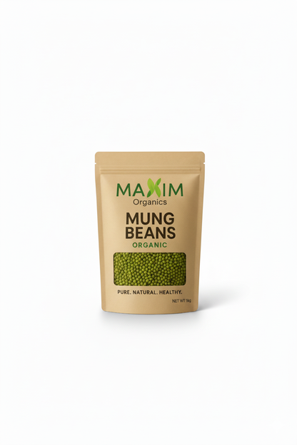 Maxim Organics Mung Beans – 100% Organic, Pure & Natural (1kg)