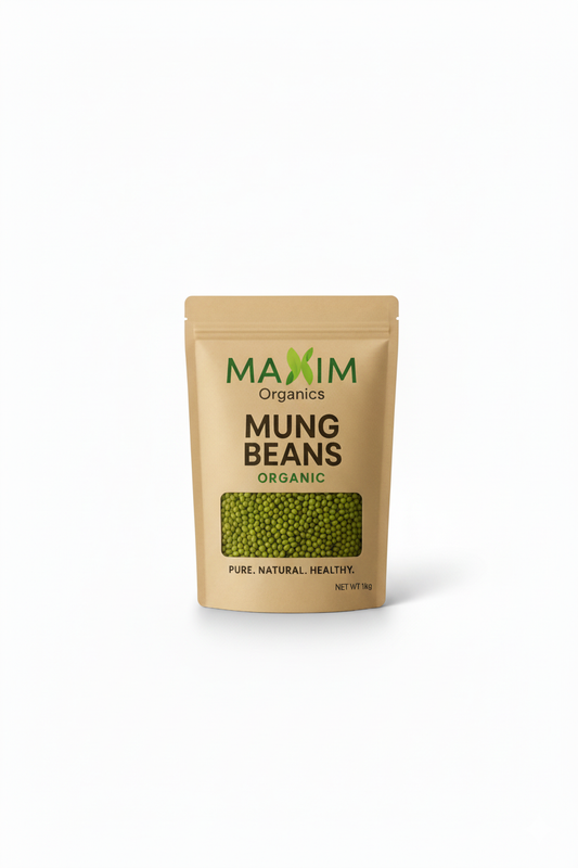 Maxim Organics Mung Beans – 100% Organic, Pure & Natural (1kg)